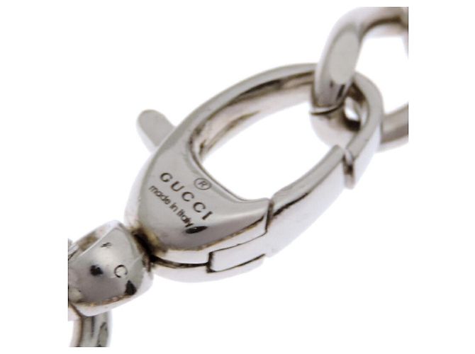 Collana Choker Script del Progetto Hacker Gucci Balenciaga Argento D'oro - vista 4