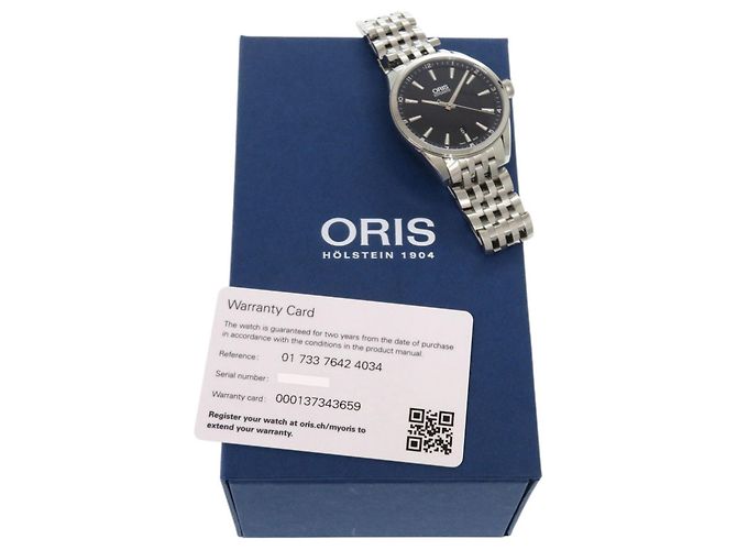 Orologio automatico da polso Oris Artix Date Nero - vista 2