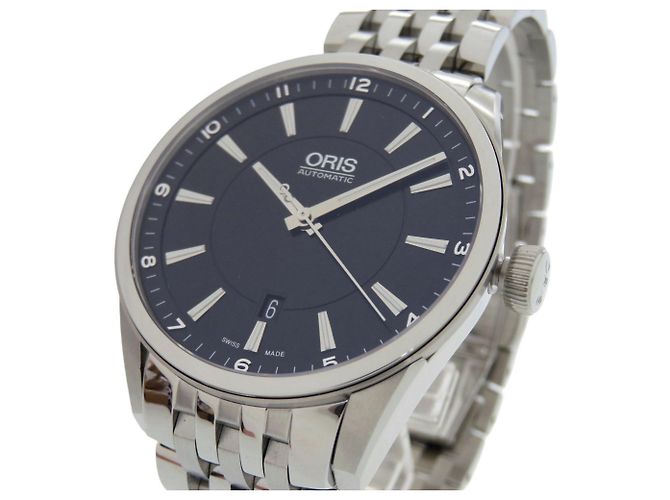Orologio automatico da polso Oris Artix Date Nero - vista 3