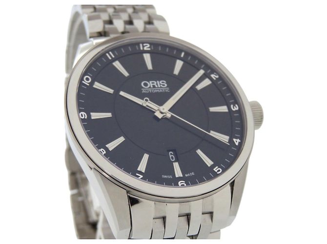 Orologio automatico da polso Oris Artix Date Nero - vista 4