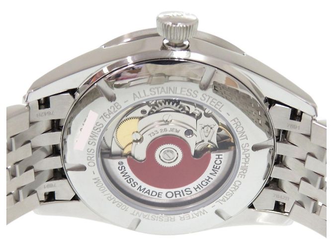 Orologio automatico da polso Oris Artix Date Nero - vista 6