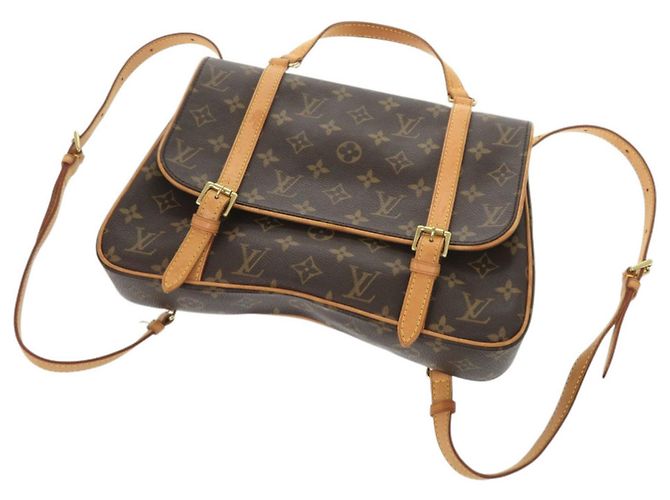 Louis Vuitton Marrel Ado Monogram Rucksack Braun Monogramm - Ansicht 5