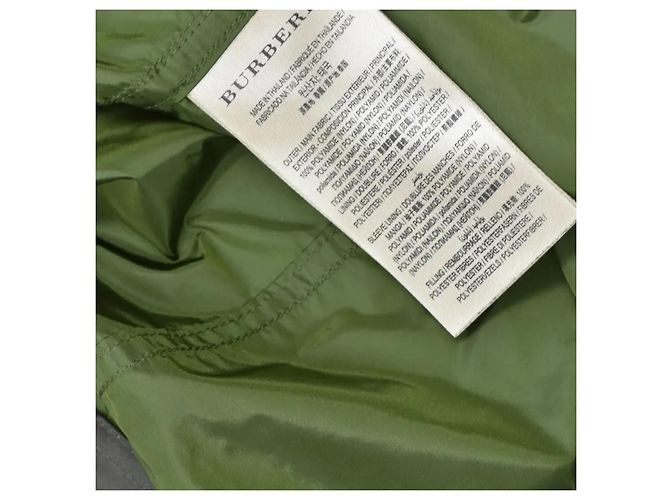 Gabardina Burberry Chevrington 3-en-1 verde - vista 10