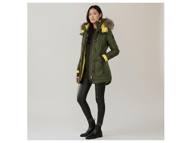Gabardina Burberry Chevrington 3-en-1 verde - vista 4