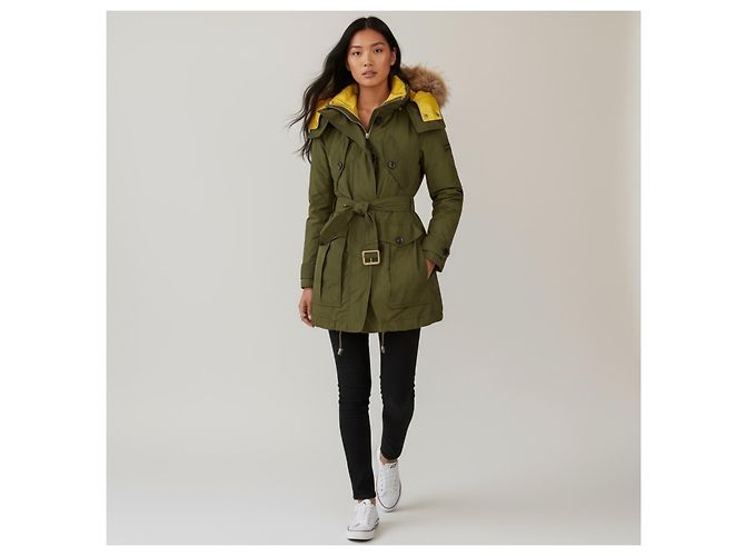 Gabardina Burberry Chevrington 3-en-1 verde - vista 7