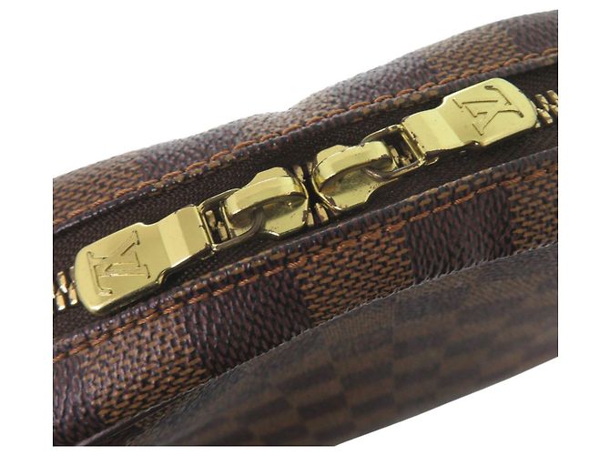 Borsa a Spalla Damier Ipanema GM Louis Vuitton Marrone Damier ebene - vista 7
