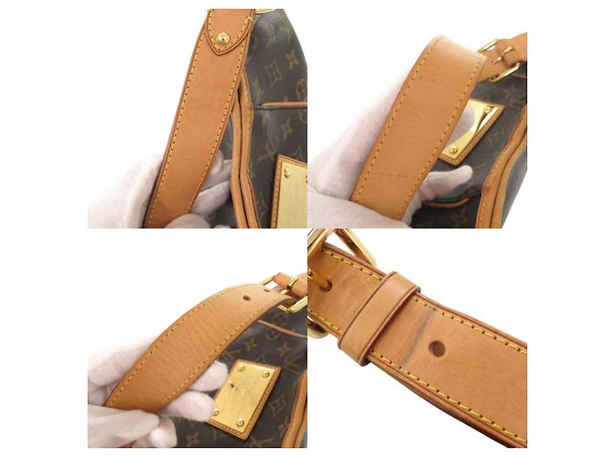 Borsa a Spalla Galliera PM Monogram Louis Vuitton Marrone Monogramma - vista 7