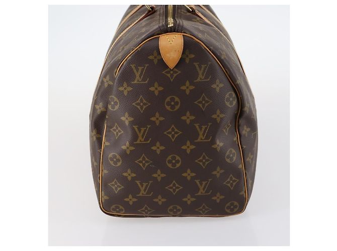 Louis Vuitton Keepall Monogram Canvas 45 Marrone - vista 3