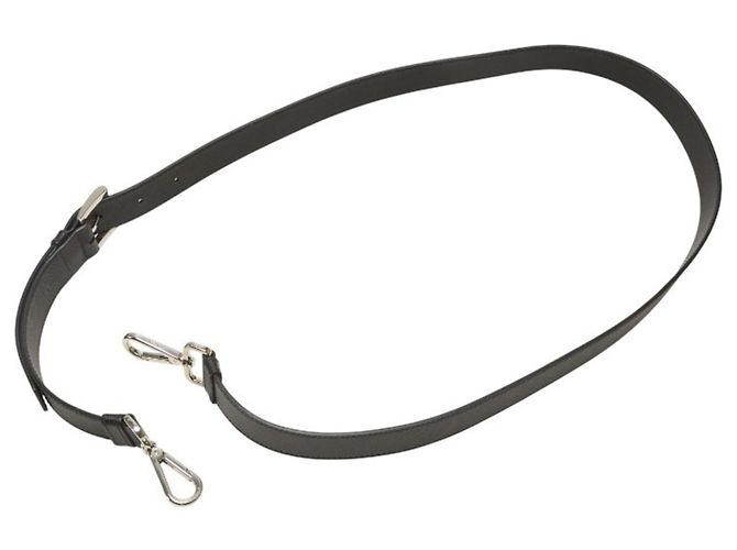 Saffiano Cinghia a spalla con logo Prada - vista 3