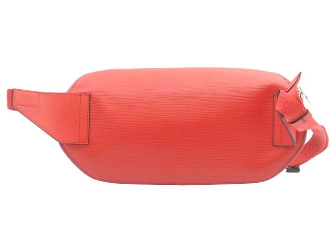 Sac à taille Louis Vuitton x Supreme en cuir Epi Rouge - vue 2