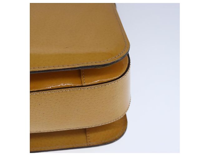 Céline Celine Vintage Circle Logo Leather Small Cammello - vista 6