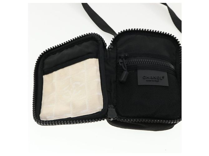 Chanel Sport Line Canvas Nero - vista 5