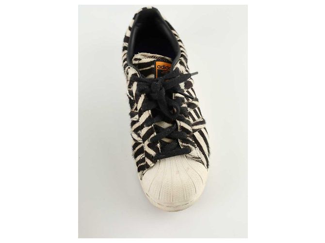 Adidas Zapatillas Superstar negras - vista 4