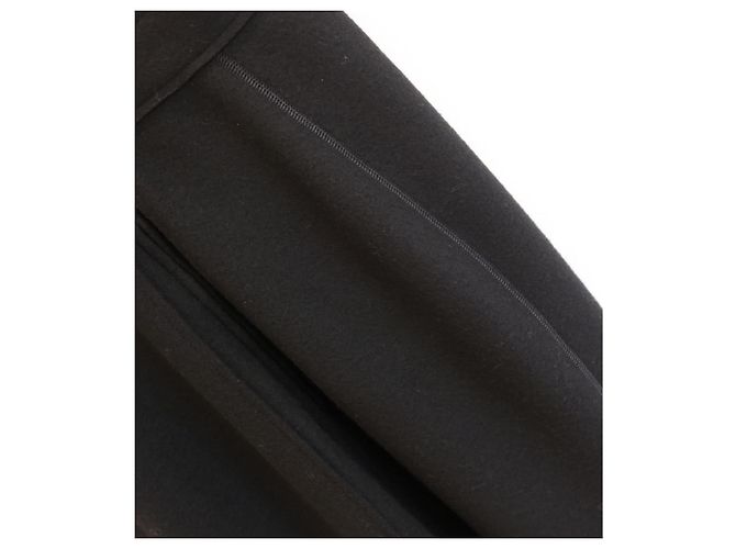 Prada Fall 2008 Black Wool Felt Corset Bust Dress - view 5