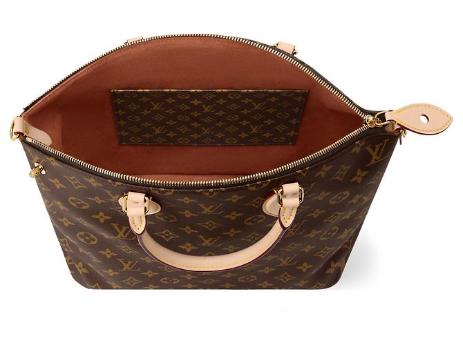 Borsa a mano Louis Vuitton Neo Lockit MM Marrone in Tela - vista 2