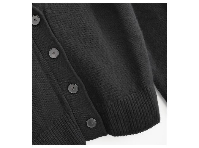 Cashmere-Cardigan mit Dior-Logo Schwarz - Ansicht 3