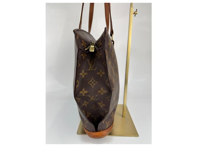 Borsa a spalla e tote autentica Louis Vuitton Babylone in monogramma marrone 276 - vista 6