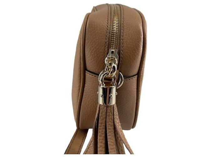 Gucci Soho Disco Leather Small Kamel - Ansicht 3