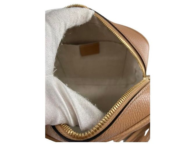 Gucci Soho Disco Leather Small Kamel - Ansicht 4