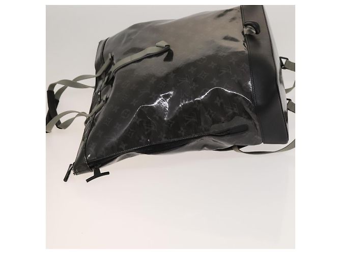 Louis Vuitton Zipped Tote Limited Edition Monogram Eclipse Glaze Canvas Schwarz - Ansicht 4
