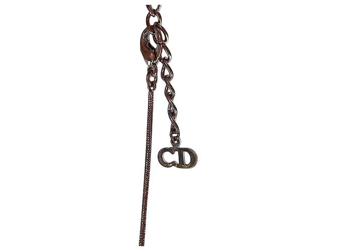 Collana in argento con motivo chiave logo Christian Dior - vista 5