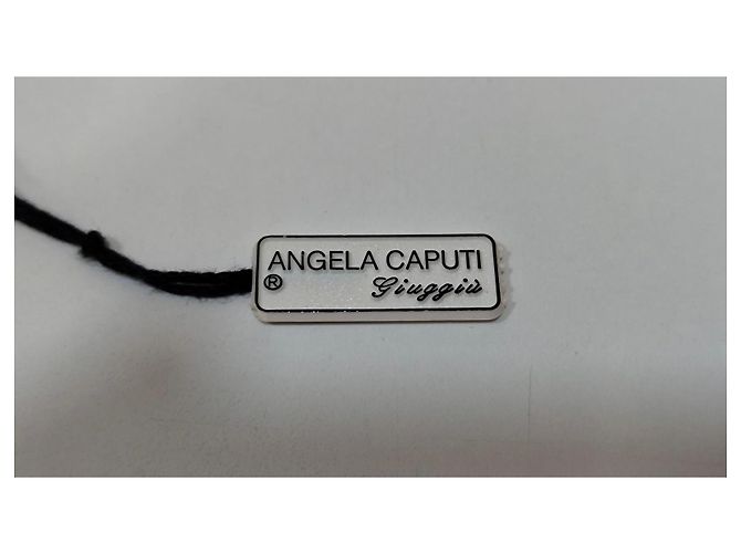 Bracciale in resina nera Angela Caputi Nero - vista 3