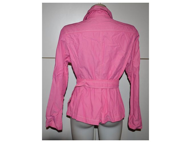 Max Mara wasserdichte Jacke rosa Größe 40 IT Pink - Ansicht 3