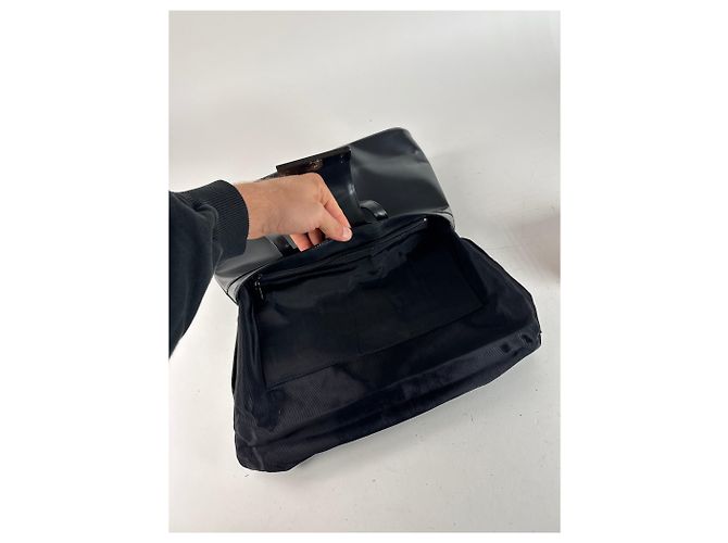 Vintage Givenchy Ledertasche schwarz - Ansicht 3