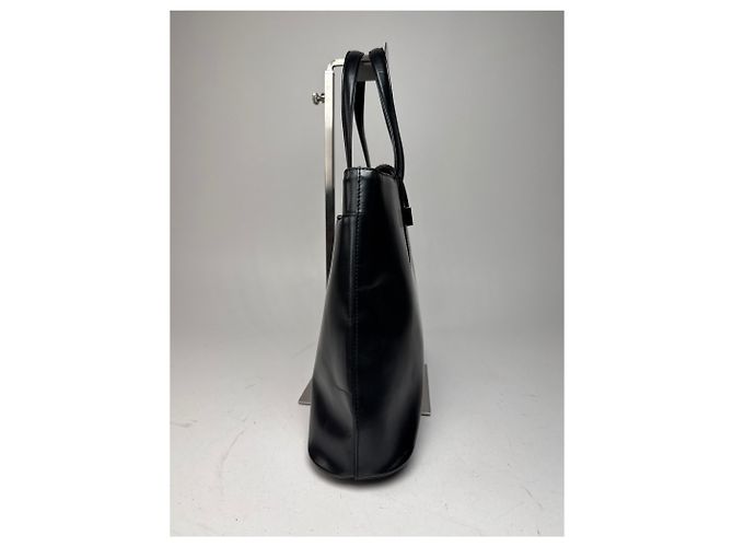 Vintage Givenchy Ledertasche schwarz - Ansicht 4
