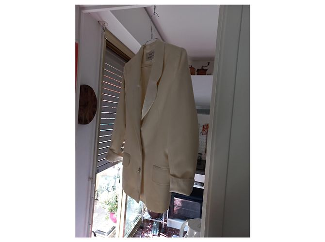 Autre Marque Thomas Starzewski Beige Wool Crepe Jacket - view 2