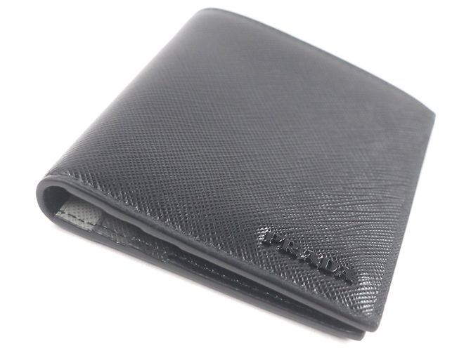 Prada 2MO004 Saffiano Leather Card Case Black - view 4