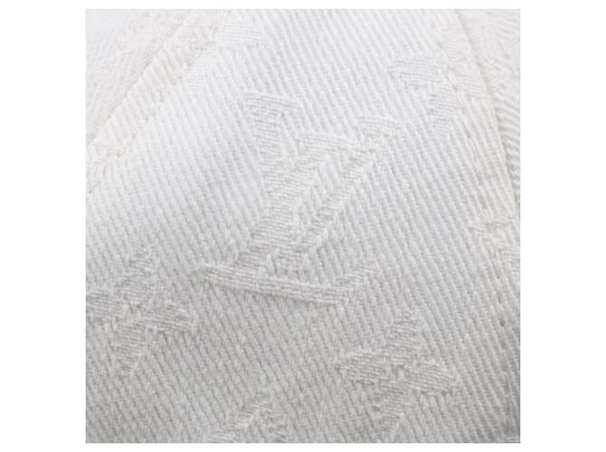 Cappello da viaggio bicolore Louis Vuitton in cotone Bianco - vista 8