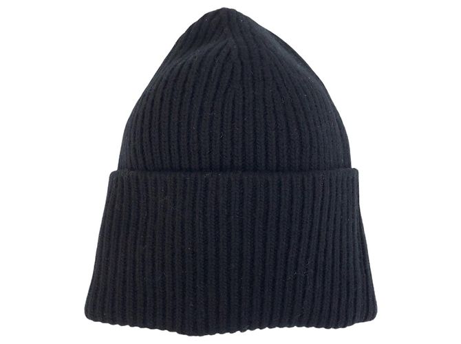 Gorro de lana Monogram LV de Louis Vuitton Negro - vista 2