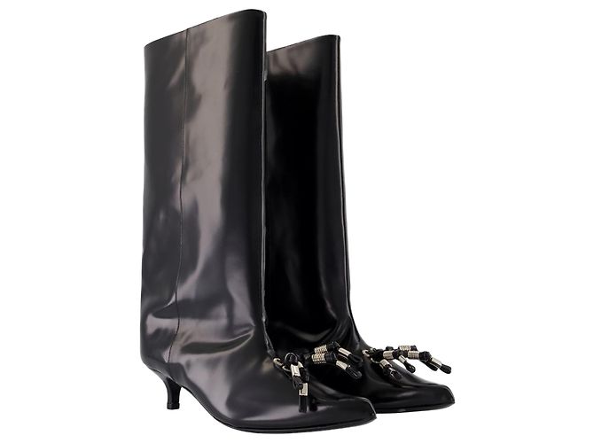Botas Aj1420 - Toga Pulla - Cuero - Negro - vista 2