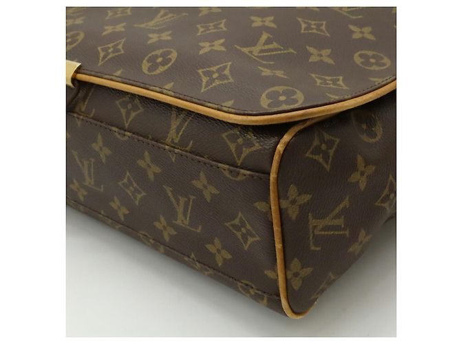 Louis Vuitton Monogram Abbesses Schultertasche M45257 Braun - Ansicht 3