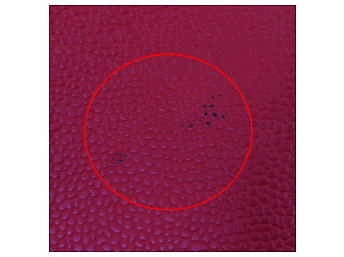 Autre Marque Herve Chapelier beschichtete Canvas-Tote-Bag Rot - Ansicht 10
