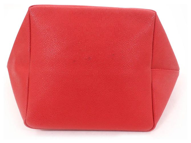 Autre Marque Herve Chapelier beschichtete Canvas-Tote-Bag Rot - Ansicht 2