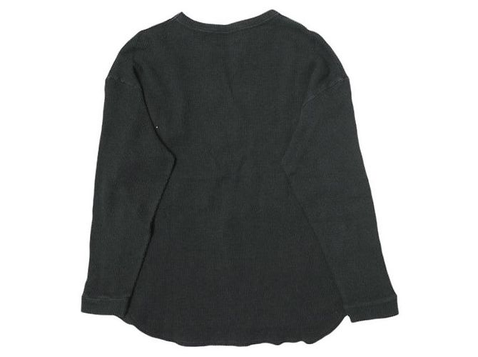 Autre Marque PULLOVER IN COTONE WAFFLE BEAUTY&YOUTH UNITED ARROWS Nero - vista 2