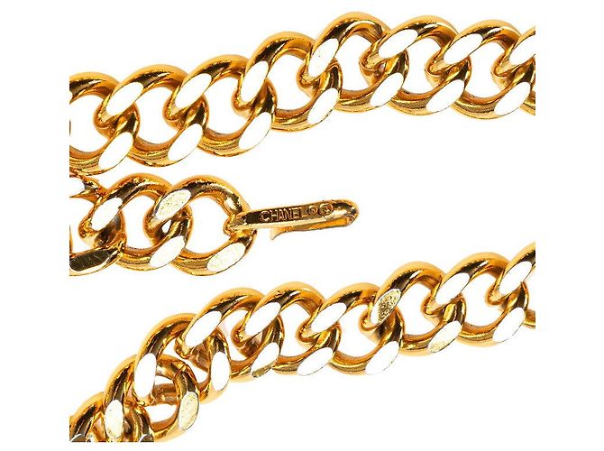 Timeless Kette mit Logo-Platte von Chanel Golden - Ansicht 3