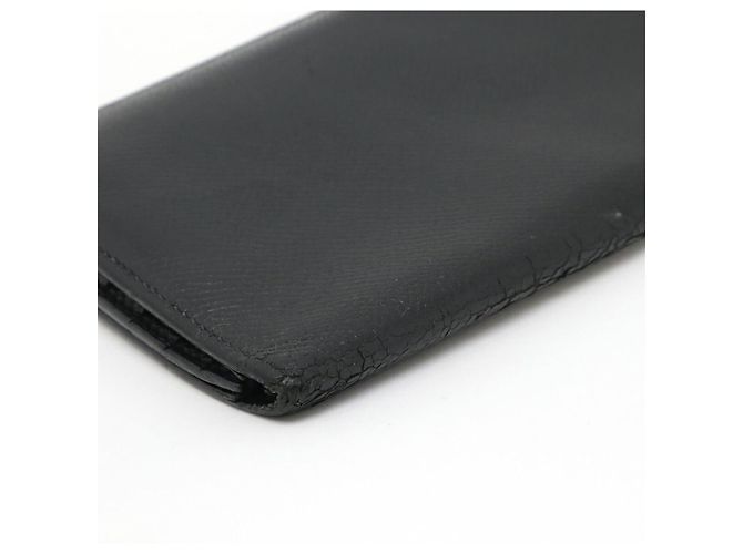 Cartera Larga Epsom Mendel Vau MC2 de Hermès Negro - vista 3