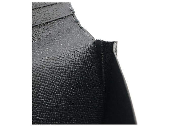 Cartera Larga Epsom Mendel Vau MC2 de Hermès Negro - vista 7