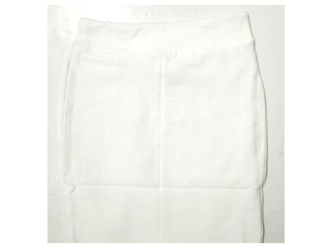 Autre Marque Saia de moletom White Label por Noblesse Oblige Branco Fora de branco - vista 6