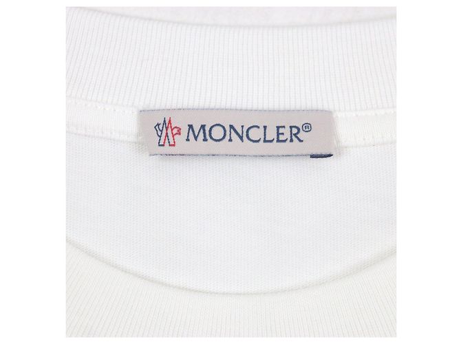 Camiseta Moncler de algodón Blanco - vista 5