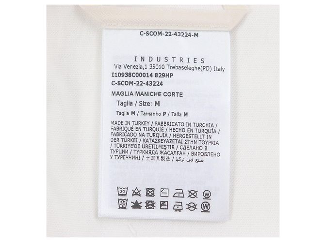 Camiseta Moncler de algodón Blanco - vista 7