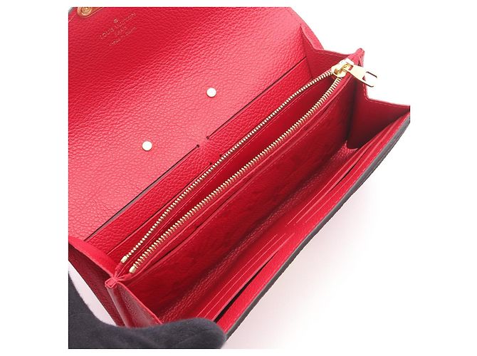 Cartera Metis Empreinte Larga de Louis Vuitton Roja - vista 3
