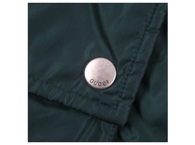 Gucci Mountain Nylon Hoodie Grün - Ansicht 5