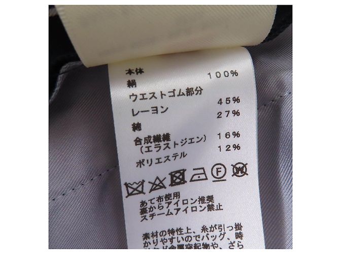Pantalones de seda efecto caleidoscopio Hermès Azul Azul marino - vista 8