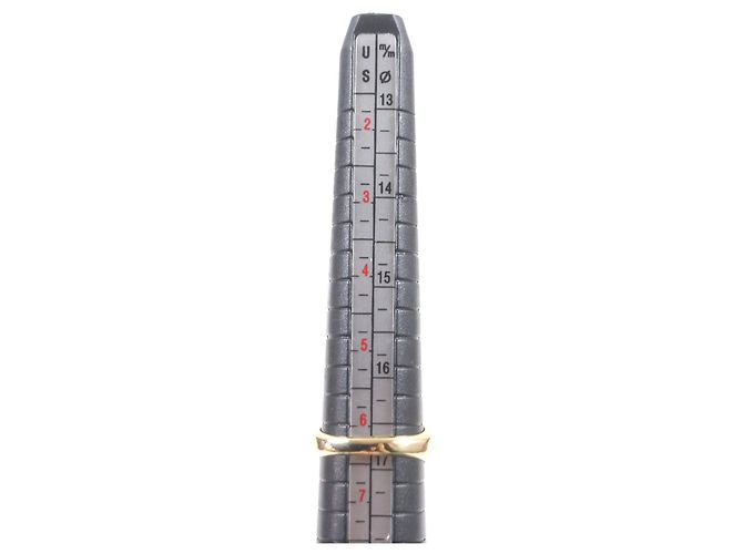 Autre Marque JOSTENS Au750 Diamant Farbsteinring Golden - Ansicht 7