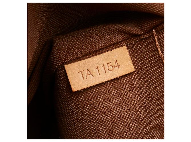 Louis Vuitton Palermo PM Monogram Handtasche Braun - Ansicht 10