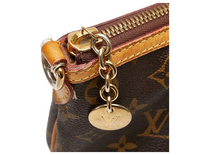 Louis Vuitton Palermo PM Monogram Handtasche Braun - Ansicht 7